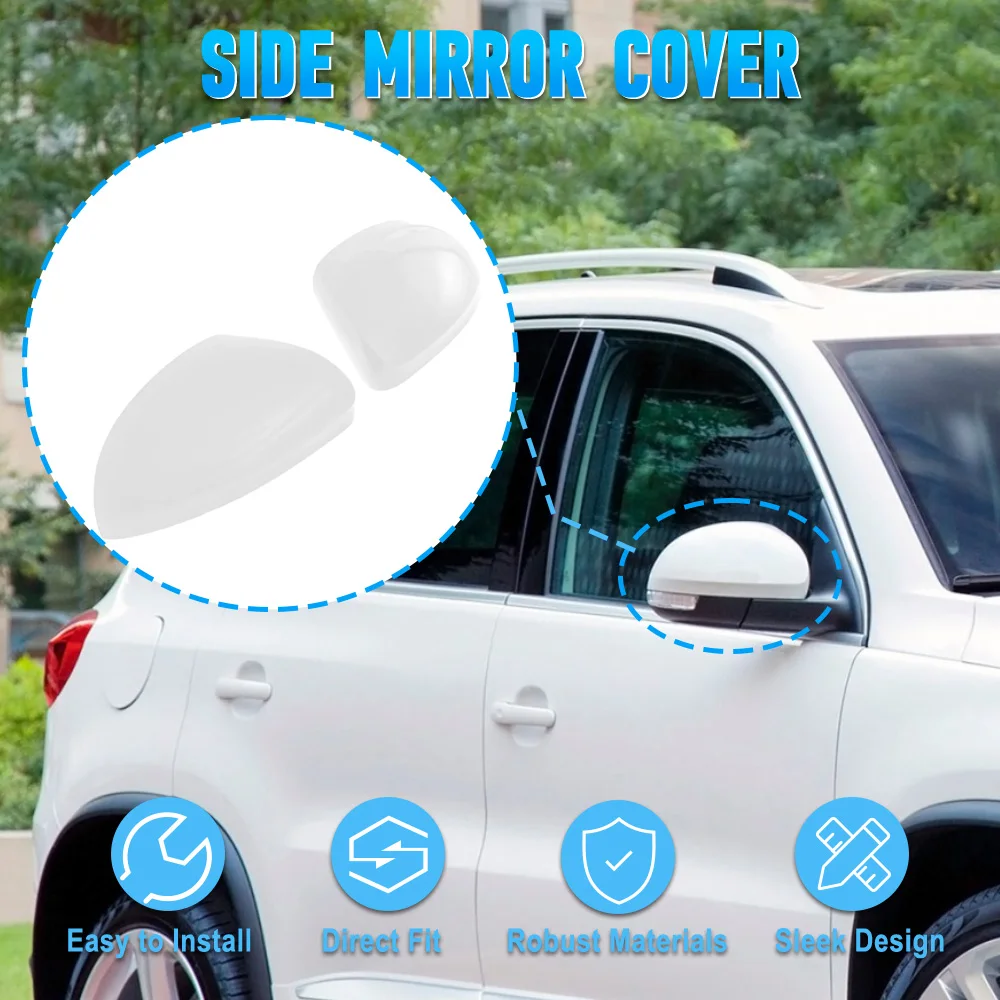 Pair Car Side Door Wing Rearview Mirror Shell Cover Cap Glossy Black / White For VW Tiguan Sharan Skoda Yeti Seat Alhambra
Pair Car Side Door Wing Rearview Mirror Shell Cover Cap Glossy Black / White For VW Tiguan Sharan Skoda Yeti Seat Alhambra