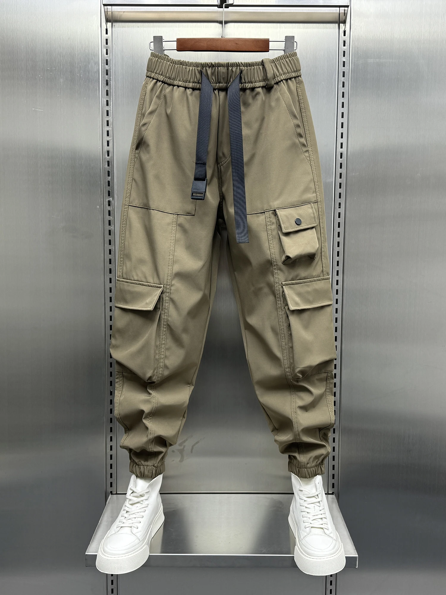 New 2024 Men's Summer Lightweight Casual Loose Work Pants Teenage Trendy Brand Cuffed Long Trousers Spring Autumn Faionable
New 2024 Men's Summer Lightweight Casual Loose Work Pants Teenage Trendy Brand Cuffed Long Trousers Spring Autumn Faionable