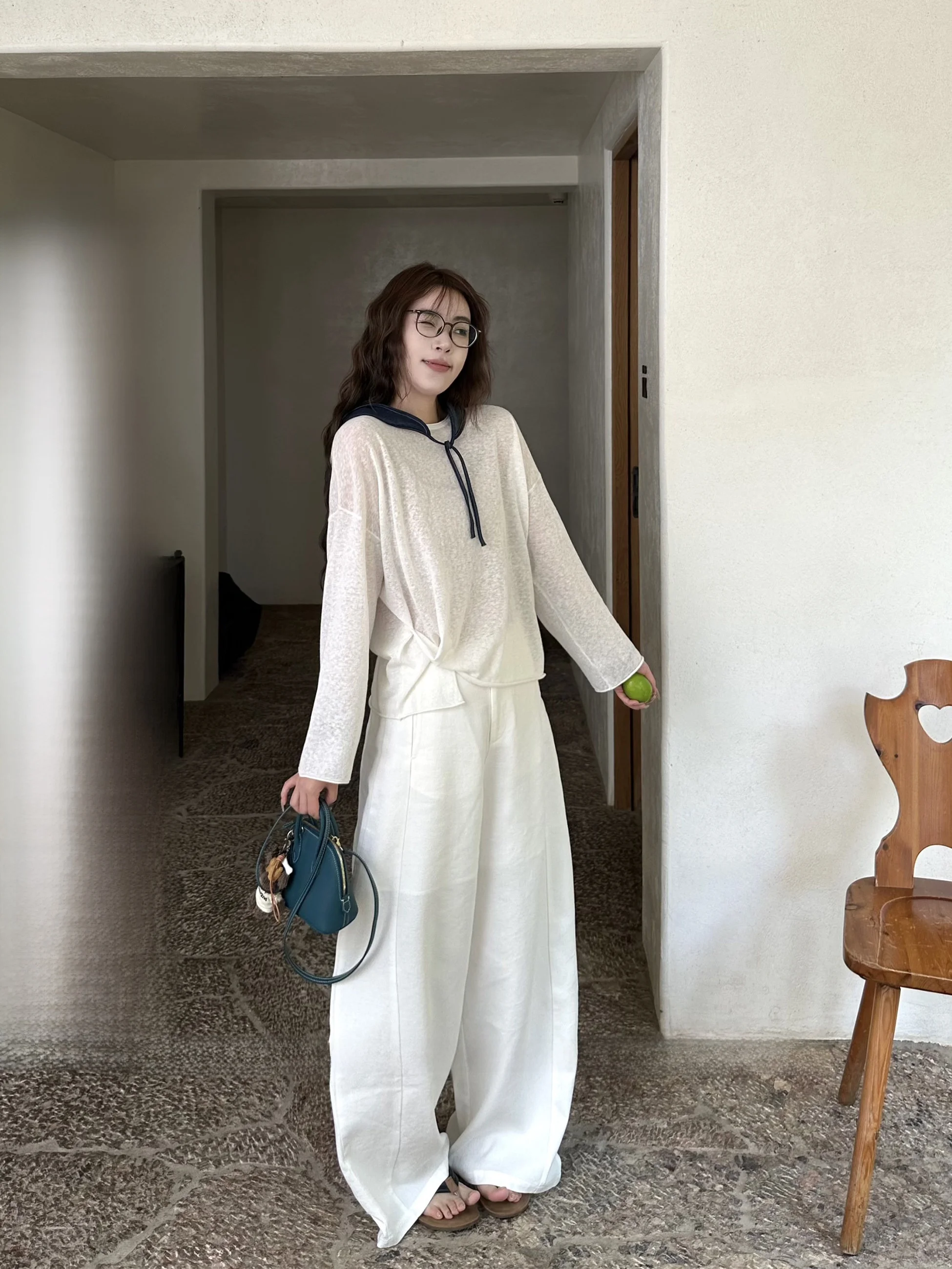 Zoe Anymore Women's Slimming Wide Leg Pants Casual Linen Trousers High Waist Straight Cut Full Coverage Neutral Color
Zoe Anymore Women's Slimming Wide Leg Pants Casual Linen Trousers High Waist Straight Cut Full Coverage Neutral Color