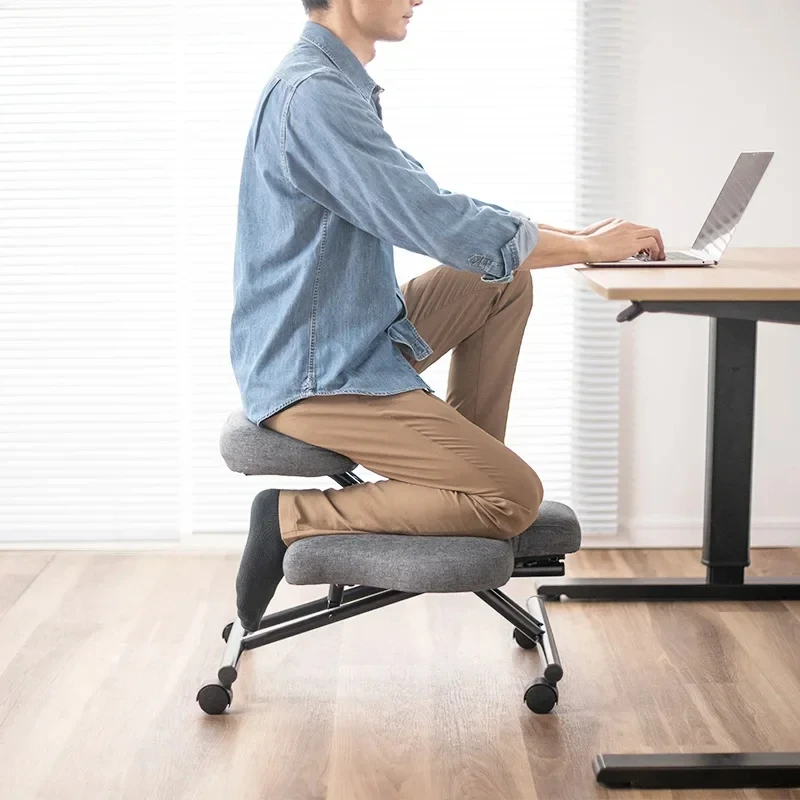 Minimalist Desktop chair actively sits to relieve back and neck pain, Home office chair
Minimalist Desktop chair actively sits to relieve back and neck pain, Home office chair
