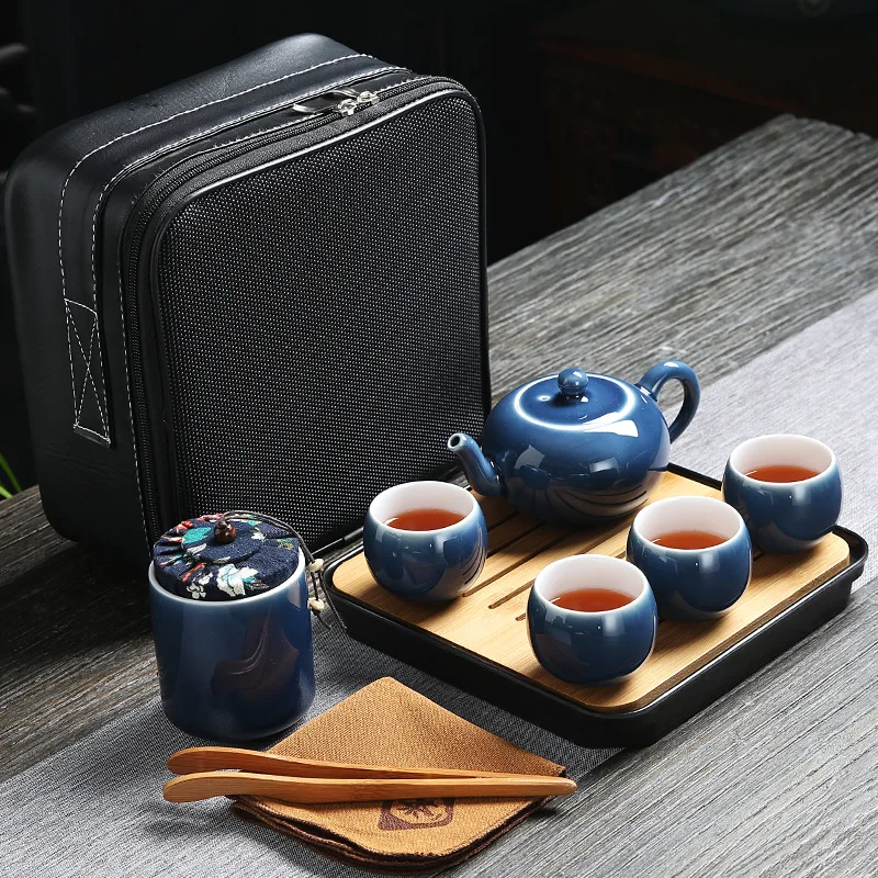 Portable Japanese Black Pottery Travel Tea Set High Quality Hotel Simple Kung Fu Tea Cup and Tray Business Gifts Teaware Elegant
Portable Japanese Black Pottery Travel Tea Set High Quality Hotel Simple Kung Fu Tea Cup and Tray Business Gifts Teaware Elegant