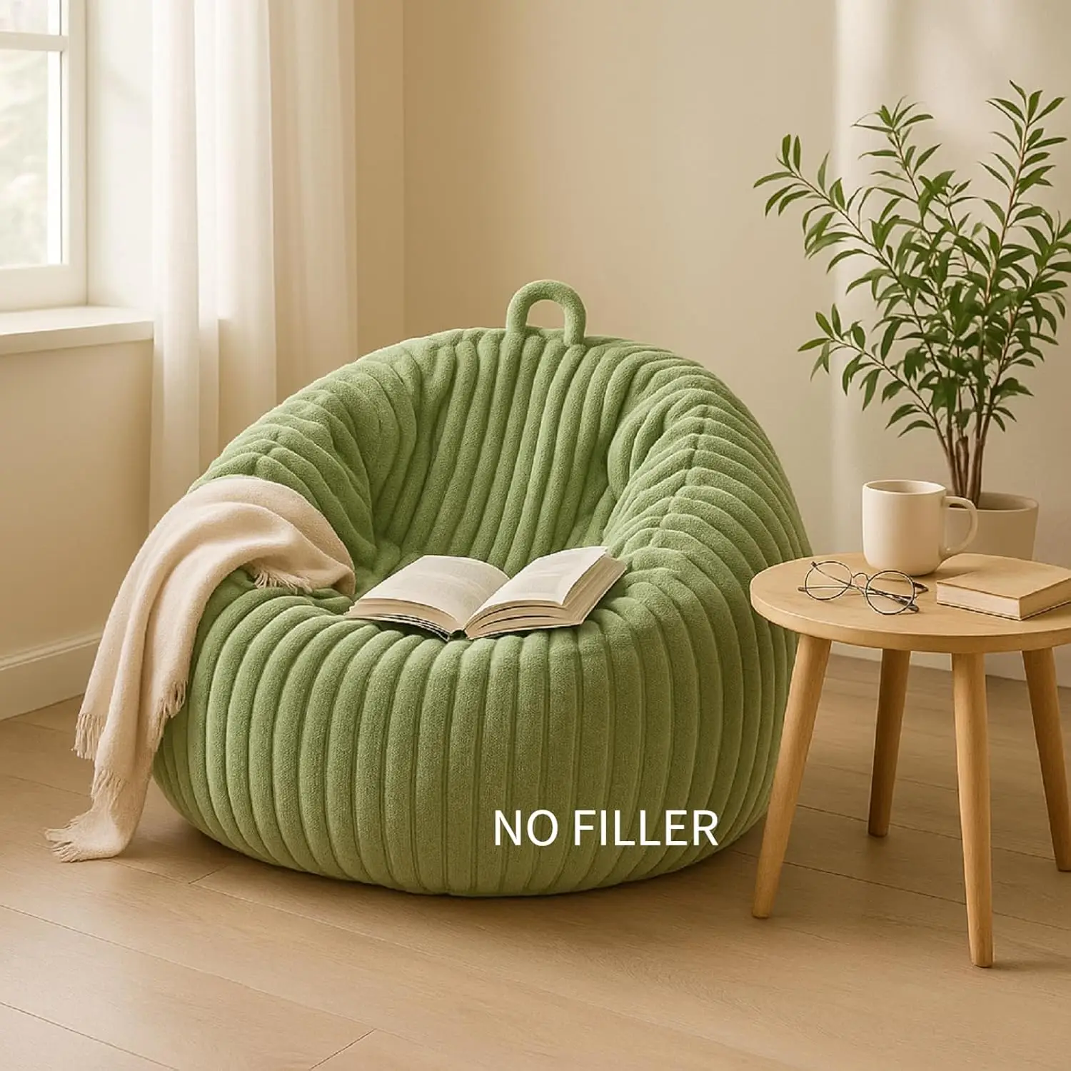 Soft Plush Animal Storage Bean Bag Chair Cover Comfy Doll Organizer for Bedroom Green Large
Soft Plush Animal Storage Bean Bag Chair Cover Comfy Doll Organizer for Bedroom Green Large