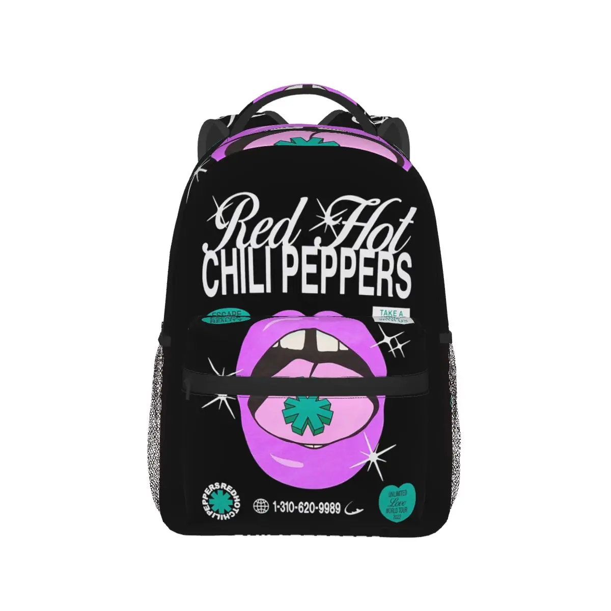 Rhcp Red Hot Chili Peppers Band Backpack Hot Sale Daypack Large Capacity Children BookBag School Bag Shoulder Bags for Men Women
Rhcp Red Hot Chili Peppers Band Backpack Hot Sale Daypack Large Capacity Children BookBag School Bag Shoulder Bags for Men Women