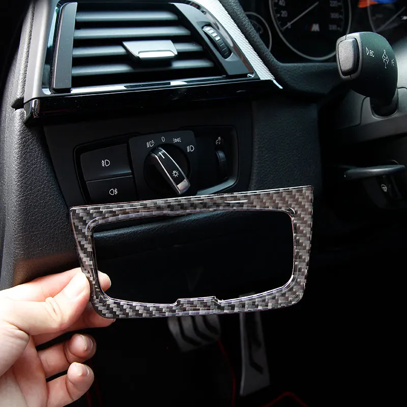 For BMW 3 4 Series GT F30 F34 F35 2013-2019 Soft Carbon Fiber Car Headlight Switch Frame Cover Trim Stickers Car Accessories
For BMW 3 4 Series GT F30 F34 F35 2013-2019 Soft Carbon Fiber Car Headlight Switch Frame Cover Trim Stickers Car Accessories