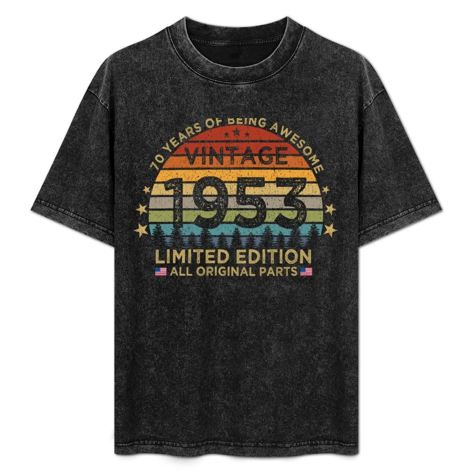 70th Birthday Vintage 1953 Limited Edition Patriotic All Original Parts T-Shirt fashion shirts Blouse t shirts for men pack
70th Birthday Vintage 1953 Limited Edition Patriotic All Original Parts T-Shirt fashion shirts Blouse t shirts for men pack