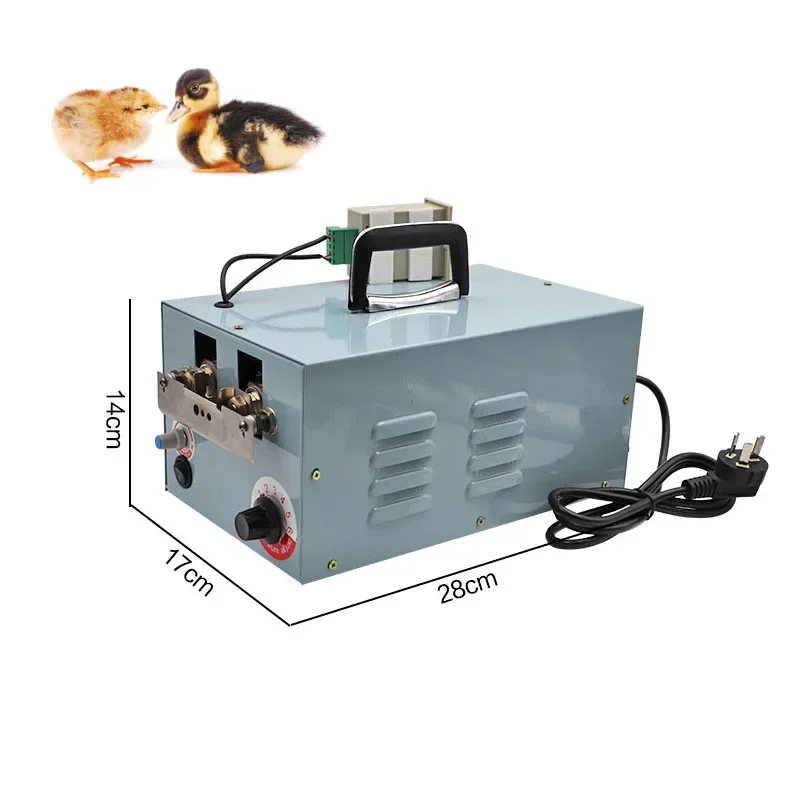 9DQ-4 Poultry Beak Cutting Machine Electric Debeaker Mouth Cutter Removing Device Automatic Chicken Chick Farm Equipment Tool
9DQ-4 Poultry Beak Cutting Machine Electric Debeaker Mouth Cutter Removing Device Automatic Chicken Chick Farm Equipment Tool