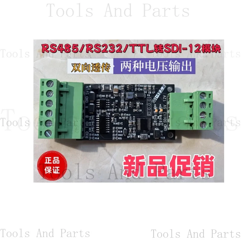 RS485/RS232/TTL To SDI-12 Module Capturer SDI12 Debugger Bidirectional Transceiver
RS485/RS232/TTL To SDI-12 Module Capturer SDI12 Debugger Bidirectional Transceiver