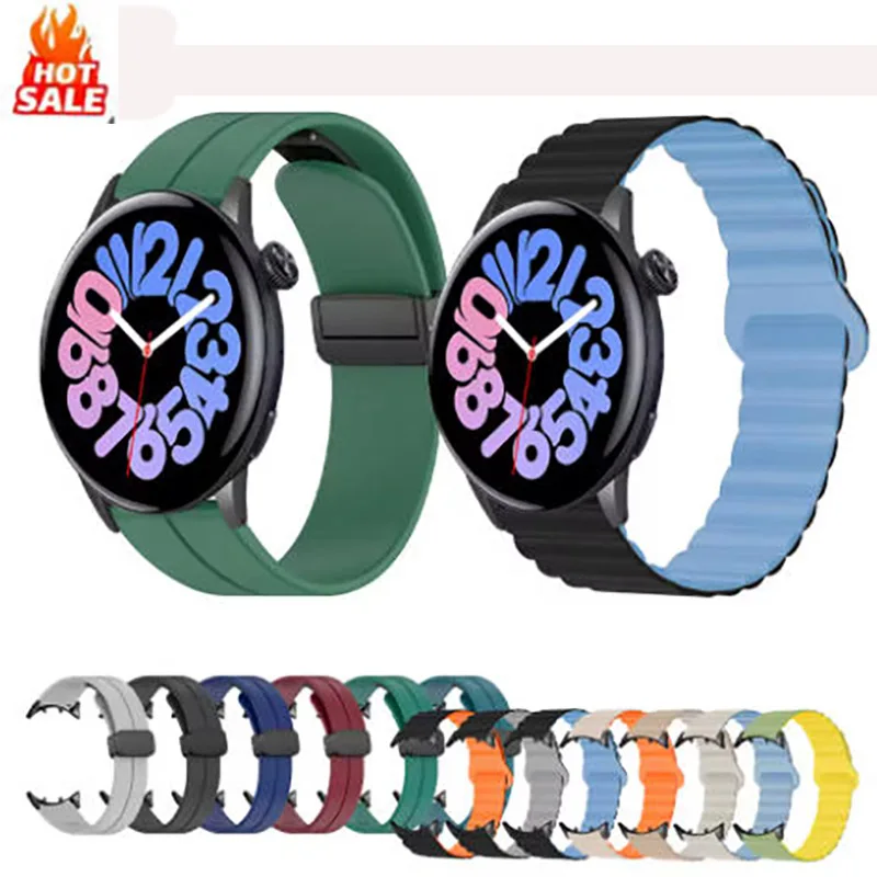 sports strap For vivo watch 3 fashion magnetic buckle Silicone Watchband wristband smart watch adjustable replacement bracelet 
sports strap For vivo watch 3 fashion magnetic buckle Silicone Watchband wristband smart watch adjustable replacement bracelet