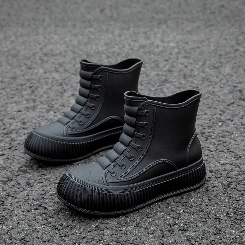 Fashionable Short Tube Women's Rain Boots Waterproof Anti-slip New Korean Version Water Shoes EVA Material for Spring Autumn
Fashionable Short Tube Women's Rain Boots Waterproof Anti-slip New Korean Version Water Shoes EVA Material for Spring Autumn