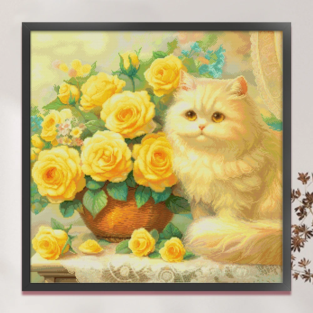 Premium Cross Stitch Embroidery Kit Large Canvas 61x61cm with Easy Cleaning Instructions Perfect for DIY Home Decor
Premium Cross Stitch Embroidery Kit Large Canvas 61x61cm with Easy Cleaning Instructions Perfect for DIY Home Decor