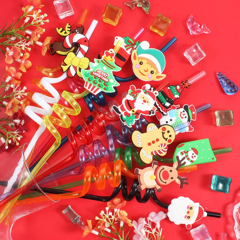 Набор соломинок «Рождественская тематика», 12 предметов, многоразовые и прочные спиральные соломинки из ПЭТ-материала для праздничных вечеринок, подарки на рождественскую вечеринку
Набор соломинок «Рождественская тематика», 12 предметов, многоразовые и прочные спиральные соломинки из ПЭТ-материала для праздничных вечеринок, подарки на рождественскую вечеринку