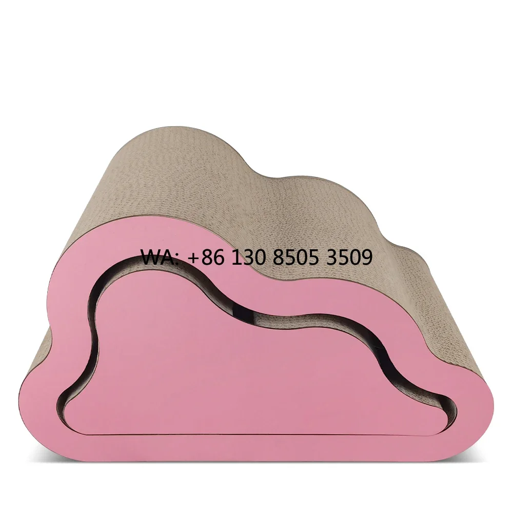 Factory direct sales Eco-friendly Recycle Corrugated Paper Large Grappling board Craft IC-5019 Pink cloud Cat Scratch Box
Factory direct sales Eco-friendly Recycle Corrugated Paper Large Grappling board Craft IC-5019 Pink cloud Cat Scratch Box