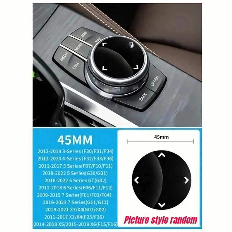 1Pcs Car Multimedia Button Cover Sticker Suitable For BMW F30 F10 F11 E70 E71 F25 F01 F02 F26 F23 F45 G01 G30 G20 X3X4X5 G05 G11
1Pcs Car Multimedia Button Cover Sticker Suitable For BMW F30 F10 F11 E70 E71 F25 F01 F02 F26 F23 F45 G01 G30 G20 X3X4X5 G05 G11
