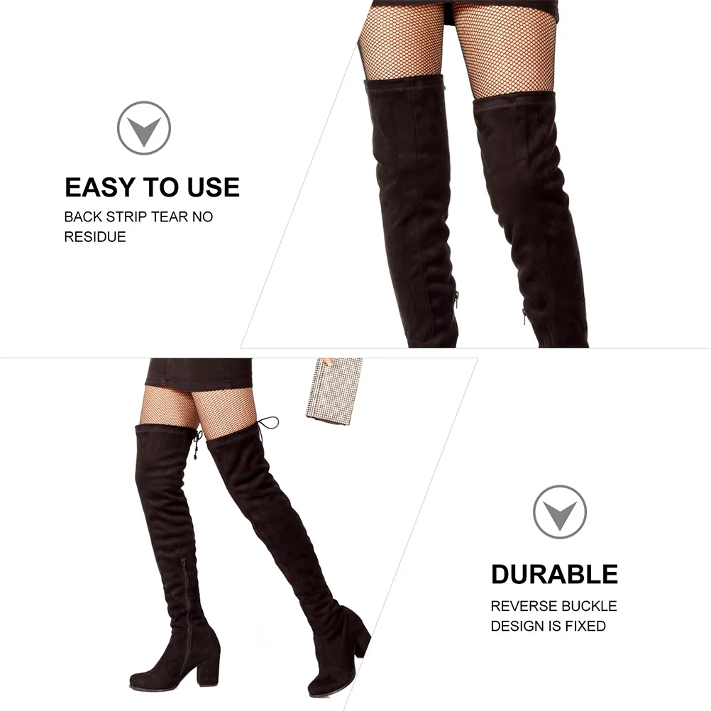 2Sets Knee-High Boots Adjustable Fixed Straps Anti-Slip Elastic Boot Straps Invisible Anti-Exposure for High Boots
2Sets Knee-High Boots Adjustable Fixed Straps Anti-Slip Elastic Boot Straps Invisible Anti-Exposure for High Boots