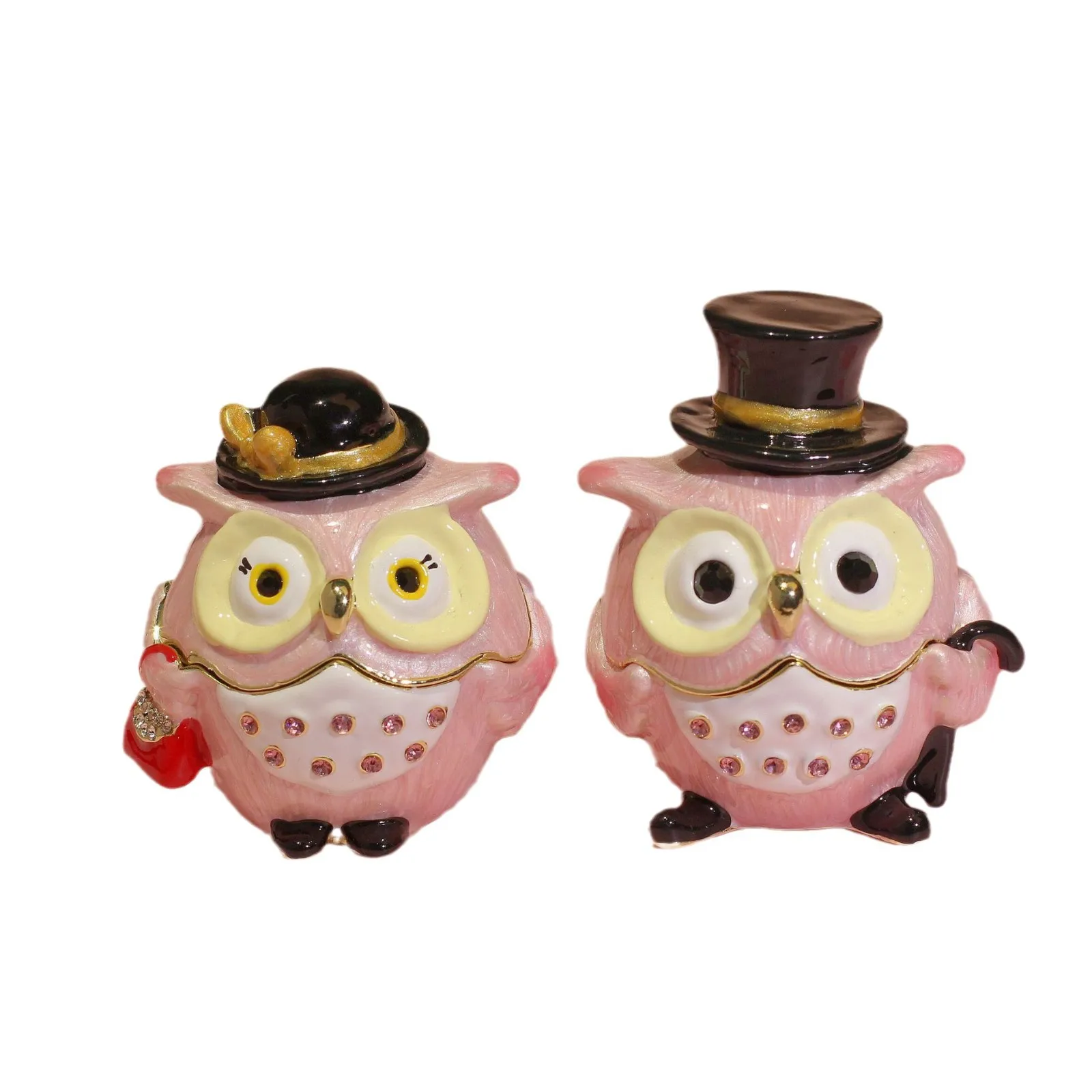 Enamel Owl Bird Jewellery Trinket Box Metal Craft Giftware Home Decor Ornament
Enamel Owl Bird Jewellery Trinket Box Metal Craft Giftware Home Decor Ornament