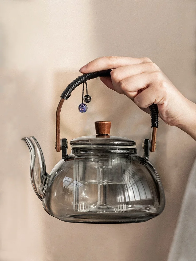 Thiened Glass Tea Pot with Handle High Temperature Resistant Boiling Water Pot for Home Cerc Stove Traditional ...
Thiened Glass Tea Pot with Handle High Temperature Resistant Boiling Water Pot for Home Cerc Stove Traditional ...