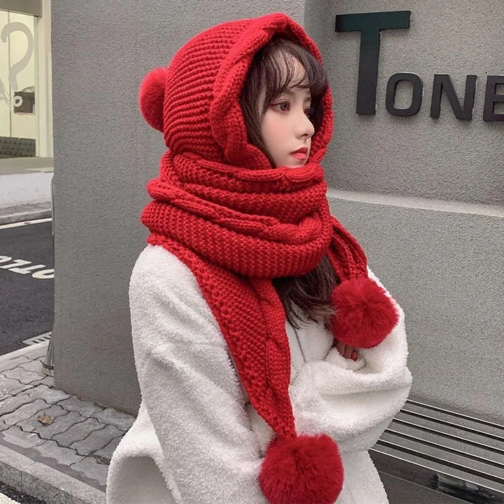 Cute Twist Knitted Hat Scarf Set Neck Warmer Windproof Cycling Balaclavas Hat Ear Protection Soft Neckerchief Winter
Cute Twist Knitted Hat Scarf Set Neck Warmer Windproof Cycling Balaclavas Hat Ear Protection Soft Neckerchief Winter