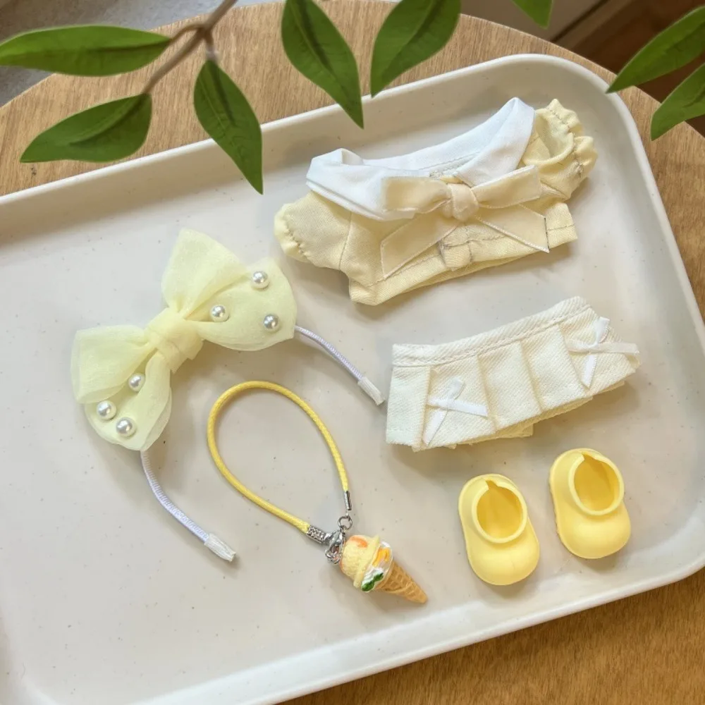 5 шт. 1 комплект, 15/17 см, одежда для куклы Labubu, мини-кукла, милый повседневный комплект одежды, аксессуары для кукол, вечерние игры, сделай сам, подарочные игрушки
5 шт. 1 комплект, 15/17 см, одежда для куклы Labubu, мини-кукла, милый повседневный комплект одежды, аксессуары для кукол, вечерние игры, сделай сам, подарочные игрушки