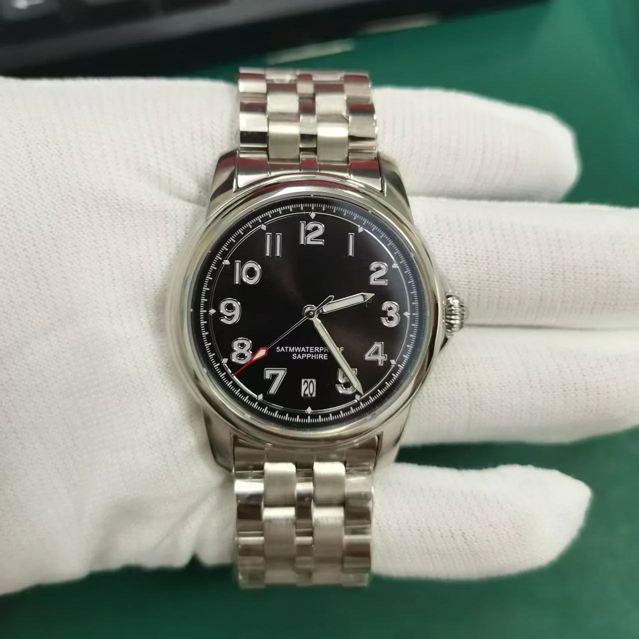 Sapphire Crystal Stainless Steel Men Watch Japan miyota movement waterproof luxury business sport Men's Analog Wristwatch
Sapphire Crystal Stainless Steel Men Watch Japan miyota movement waterproof luxury business sport Men's Analog Wristwatch