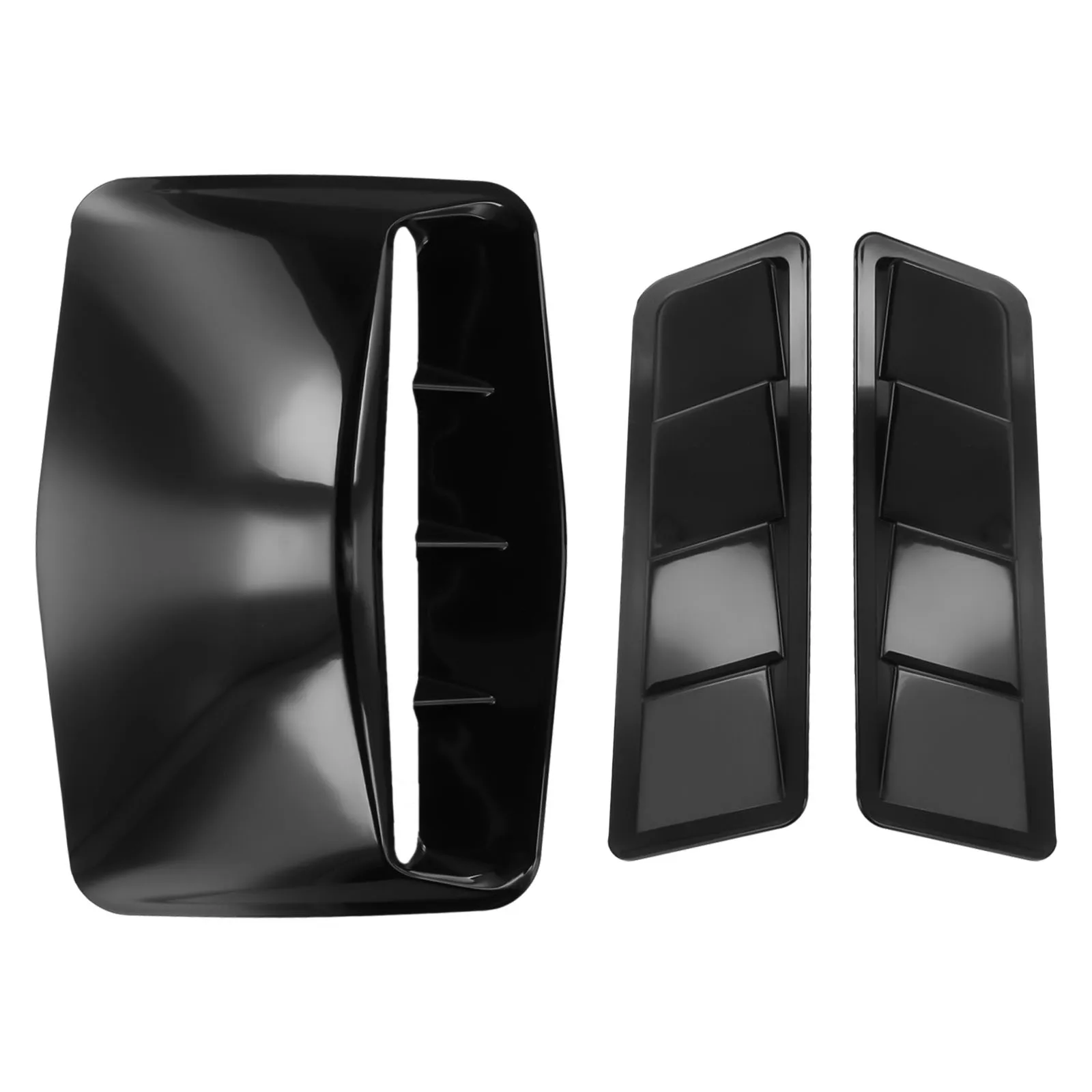3PCS Universal Car Hood Vents Cover Decorative Air Flow Intake Bonnet Scoop Set Gloss Black High Quality Exterior Trim Car Parts
3PCS Universal Car Hood Vents Cover Decorative Air Flow Intake Bonnet Scoop Set Gloss Black High Quality Exterior Trim Car Parts