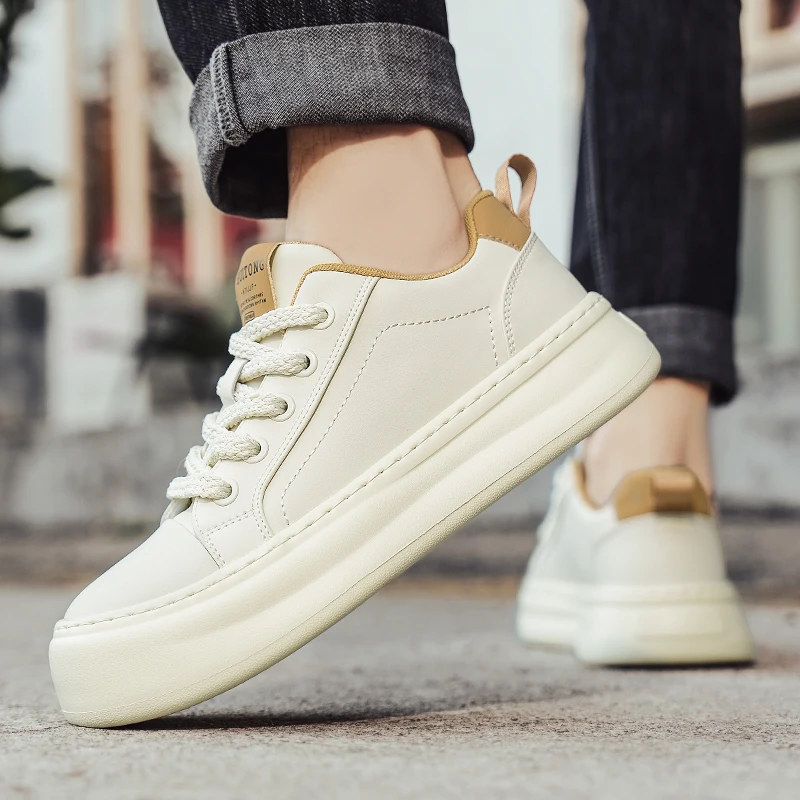 New BlackThick soled Board Shoes Trendy men's minimalist brand style Leisure Party Daily Work Outdoor youth quality shoes
New BlackThick soled Board Shoes Trendy men's minimalist brand style Leisure Party Daily Work Outdoor youth quality shoes