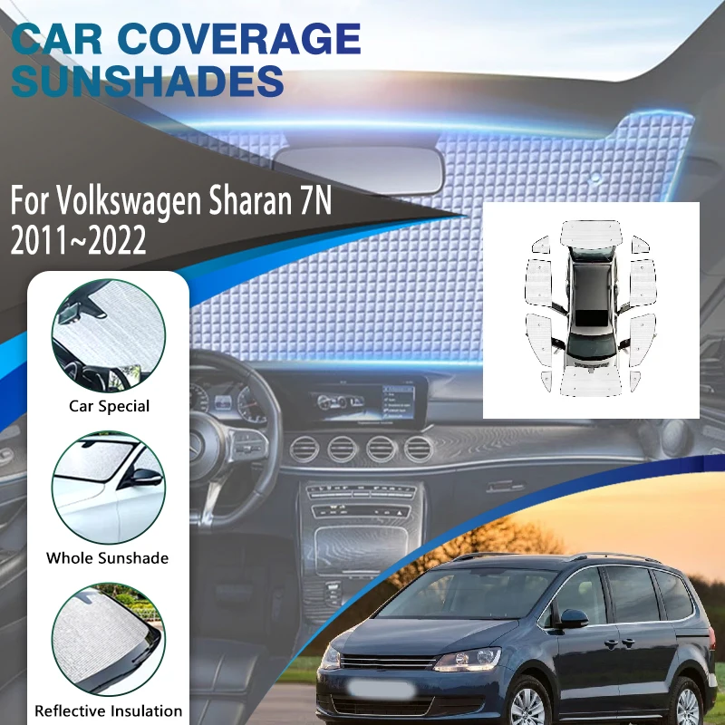 Full Coverage Sunshade For Volkswagen Sharan 7N VW SEAT Alhambra 2011~2022 Car Accessories Protection Visor Windshields Window
Full Coverage Sunshade For Volkswagen Sharan 7N VW SEAT Alhambra 2011~2022 Car Accessories Protection Visor Windshields Window