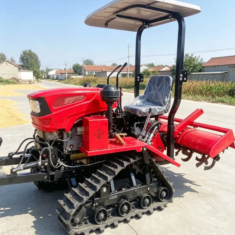 Customized Bestselling crawler tractor, high-power micro tiller, efficient cultivator, farm rotary tiller
Customized Bestselling crawler tractor, high-power micro tiller, efficient cultivator, farm rotary tiller