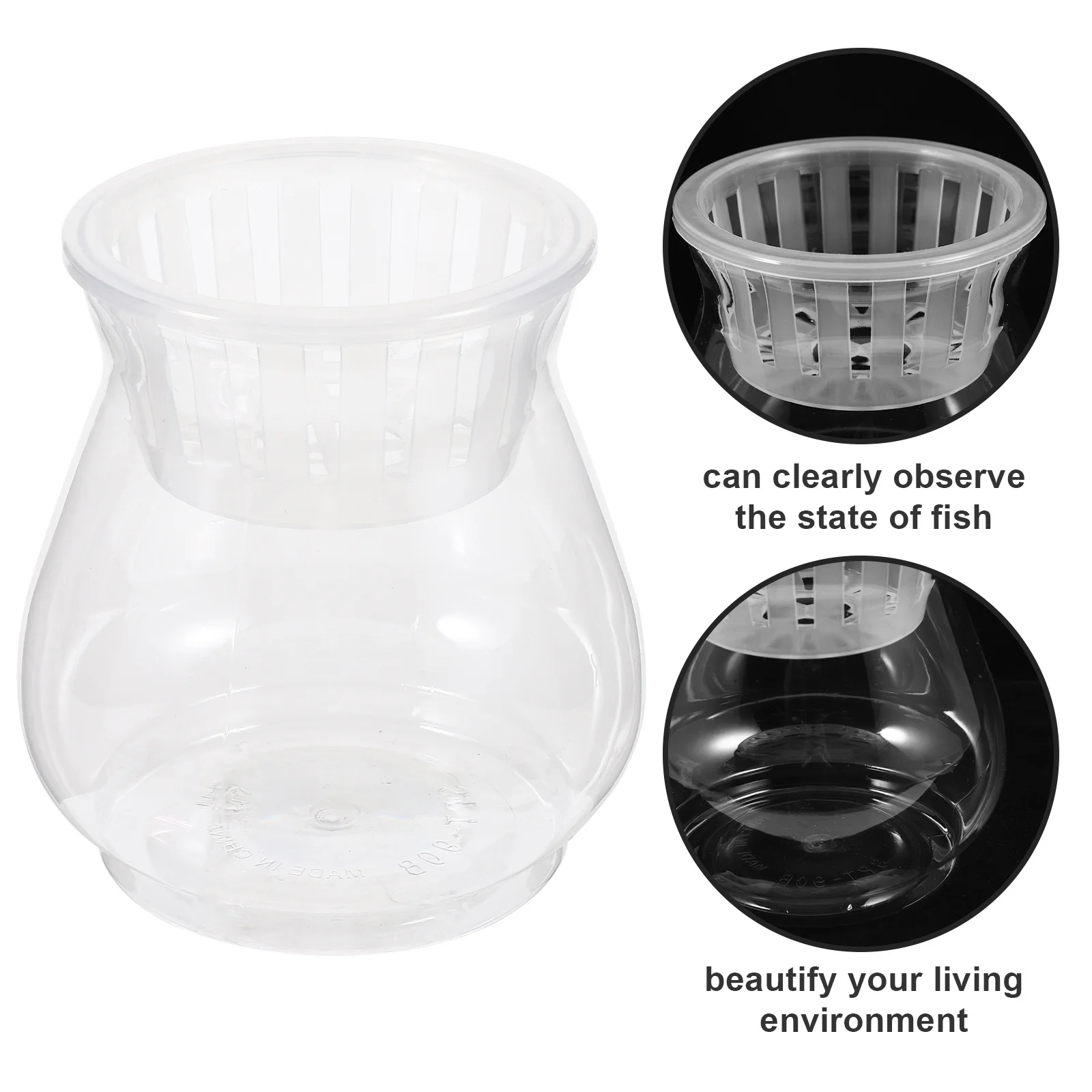 Plastic Transparent Desktop Fish Tank Small Aquarium Fish Bowl Breeding Box Fall Resistant Easy Clean Decorative Goldfish Turtle
Plastic Transparent Desktop Fish Tank Small Aquarium Fish Bowl Breeding Box Fall Resistant Easy Clean Decorative Goldfish Turtle