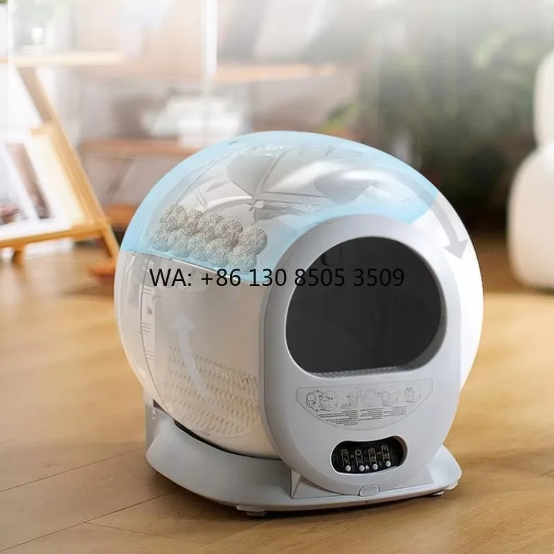 Smart Automatic Cat Litter Box Self-cleaning Large Space Cat Litter Box with App Control
Smart Automatic Cat Litter Box Self-cleaning Large Space Cat Litter Box with App Control