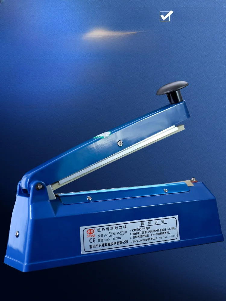 Multifunctional Hand Pr Sealing hine for Aluminum Foil Krt Paper Bag Non-Woven Fabric Plastic Tea Bag Heat Sealing
Multifunctional Hand Pr Sealing hine for Aluminum Foil Krt Paper Bag Non-Woven Fabric Plastic Tea Bag Heat Sealing