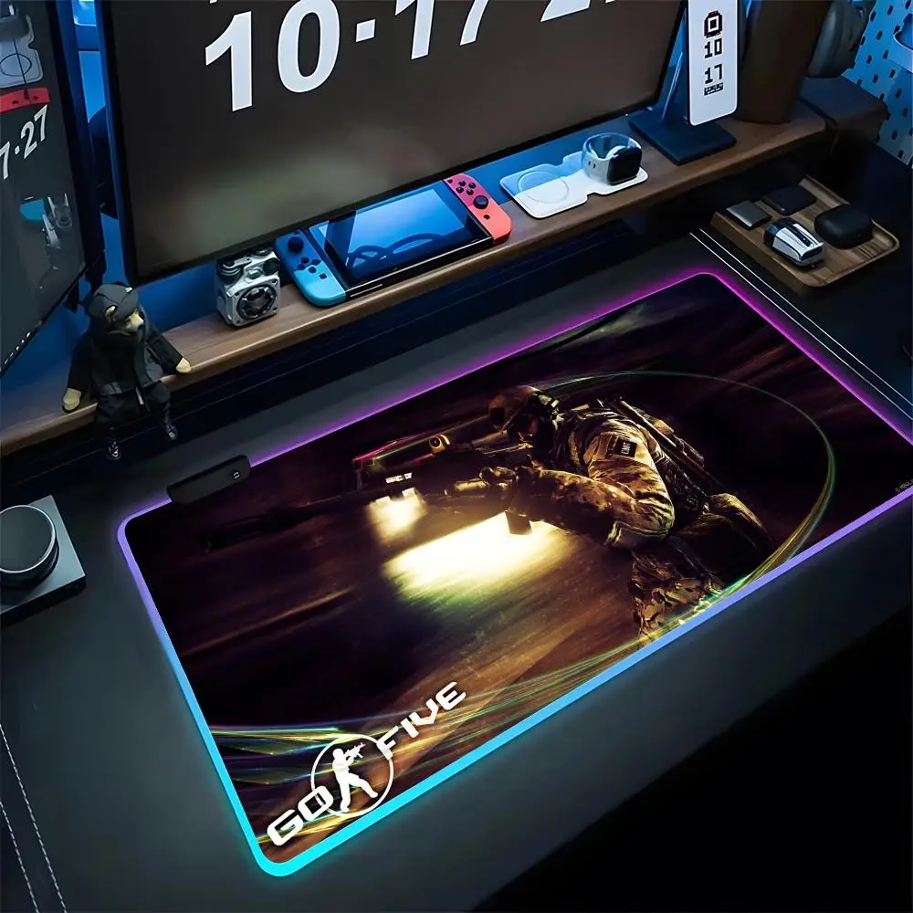 Counter-Strike Mouse Pad Gaming Rgb Gaming Mousepad Backlit Keyboard Gamer Girl Xxl Laptop Mat Table Pads Deskpad
Counter-Strike Mouse Pad Gaming Rgb Gaming Mousepad Backlit Keyboard Gamer Girl Xxl Laptop Mat Table Pads Deskpad