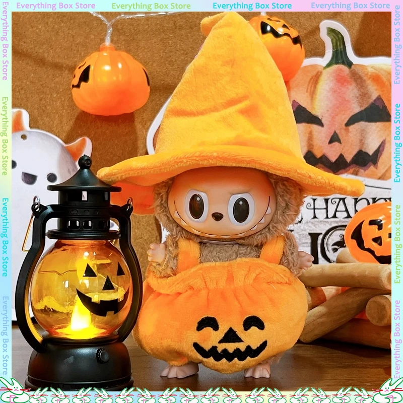 Suitable For 17cm Labubu Baby Clothes Cute Plush Toy Decoration Clothes Halloween Pumpkin Set Children'S Gift
Suitable For 17cm Labubu Baby Clothes Cute Plush Toy Decoration Clothes Halloween Pumpkin Set Children'S Gift