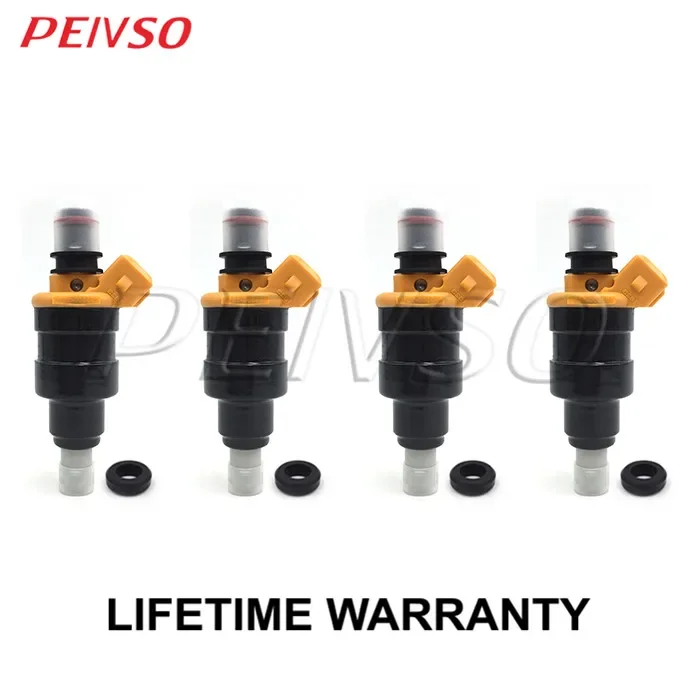 PEIVSO 4pcs 195500-1810 B33513250 E9BZ9F593A B335-13-250 Fuel Injector For Ford Festiva 1.3L L4 1989 1955001810
PEIVSO 4pcs 195500-1810 B33513250 E9BZ9F593A B335-13-250 Fuel Injector For Ford Festiva 1.3L L4 1989 1955001810