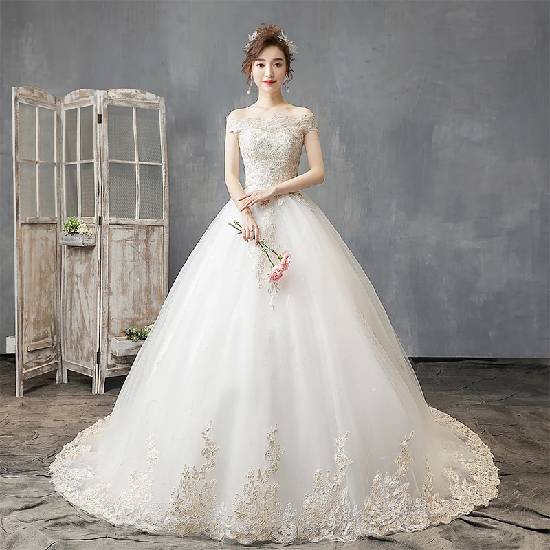 2025 New Bridal Gown One oulder Pregnant Women Simple Lace Veil Outdoor Wedding Dr Korean Sle Cotton Me Skirt
2025 New Bridal Gown One oulder Pregnant Women Simple Lace Veil Outdoor Wedding Dr Korean Sle Cotton Me Skirt