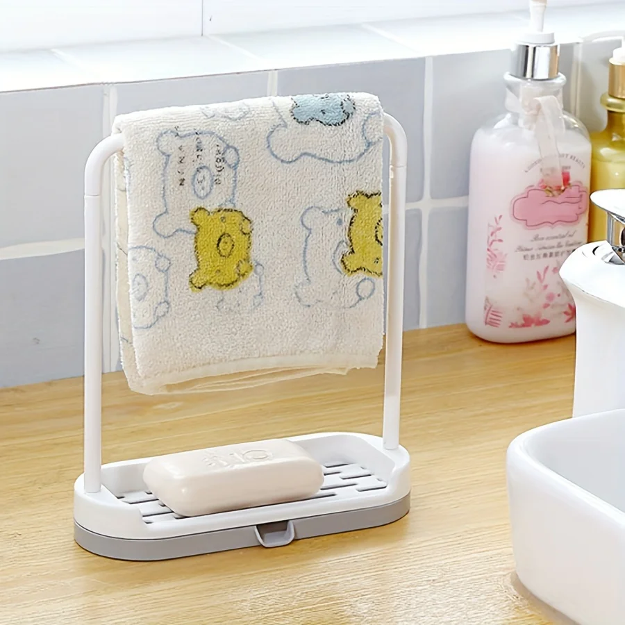 Easy-Install Kitchen Sink Organizer - No-Drill, Space-Saving Storage Rack for Dishcloths & Towels with Drain Basket
Easy-Install Kitchen Sink Organizer - No-Drill, Space-Saving Storage Rack for Dishcloths & Towels with Drain Basket