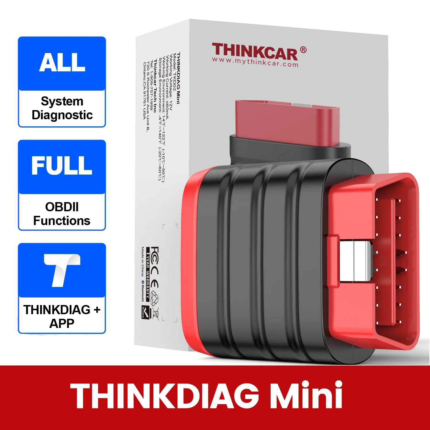 THINKCAR THINKDIAG Mini obd OBD2 сканер всесистемная диагностика автоматический инструмент сканирования VIN пожизненное бесплатное обновление для 120 автомобилей
THINKCAR THINKDIAG Mini obd OBD2 сканер всесистемная диагностика автоматический инструмент сканирования VIN пожизненное бесплатное обновление для 120 автомобилей