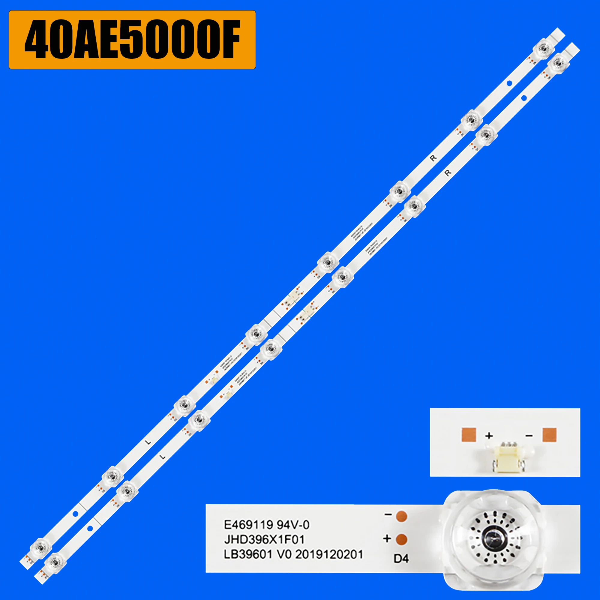 1/5/10 комплект светодиодной ленты подсветки для HISENSE 40A4HV 40H5500G 40H5G 40AE5000F 40A5600FTUK LB39601 V0 JHD396X1F01-TXL1
1/5/10 комплект светодиодной ленты подсветки для HISENSE 40A4HV 40H5500G 40H5G 40AE5000F 40A5600FTUK LB39601 V0 JHD396X1F01-TXL1