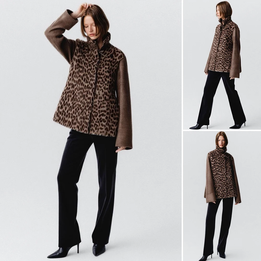 Mia Muse Boutique Women's Jackets Autumn Winter Fashion 2025 Leopard Print Chic High Neck Long Sleeve Street Daily Jackets
Mia Muse Boutique Women's Jackets Autumn Winter Fashion 2025 Leopard Print Chic High Neck Long Sleeve Street Daily Jackets