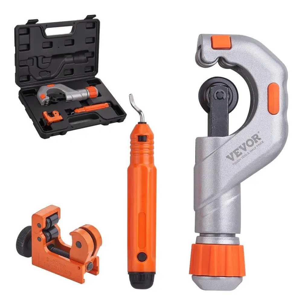 3PCS Heavy Duty Tubing Cutter Set for stainless Steel Copper Aluminum Plastic Pipe Cutter 3/16-2OD Mini Tube Cutter 1/8-7/8
3PCS Heavy Duty Tubing Cutter Set for stainless Steel Copper Aluminum Plastic Pipe Cutter 3/16-2OD Mini Tube Cutter 1/8-7/8