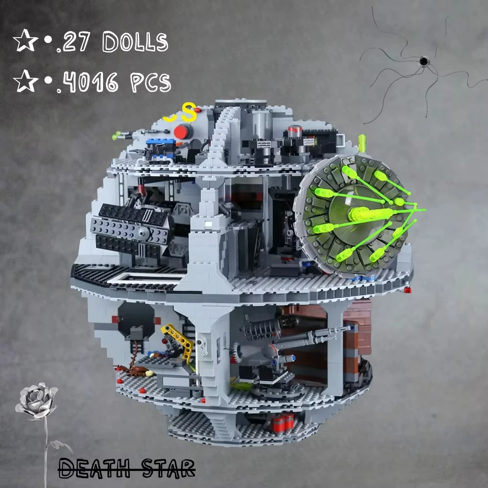 2025 NEW MOC DS3 Platform Ultimate Weapon Death Star Building Blocks Bricks Battle Station Toys For Kid Adult Birthday Gifts
2025 NEW MOC DS3 Platform Ultimate Weapon Death Star Building Blocks Bricks Battle Station Toys For Kid Adult Birthday Gifts