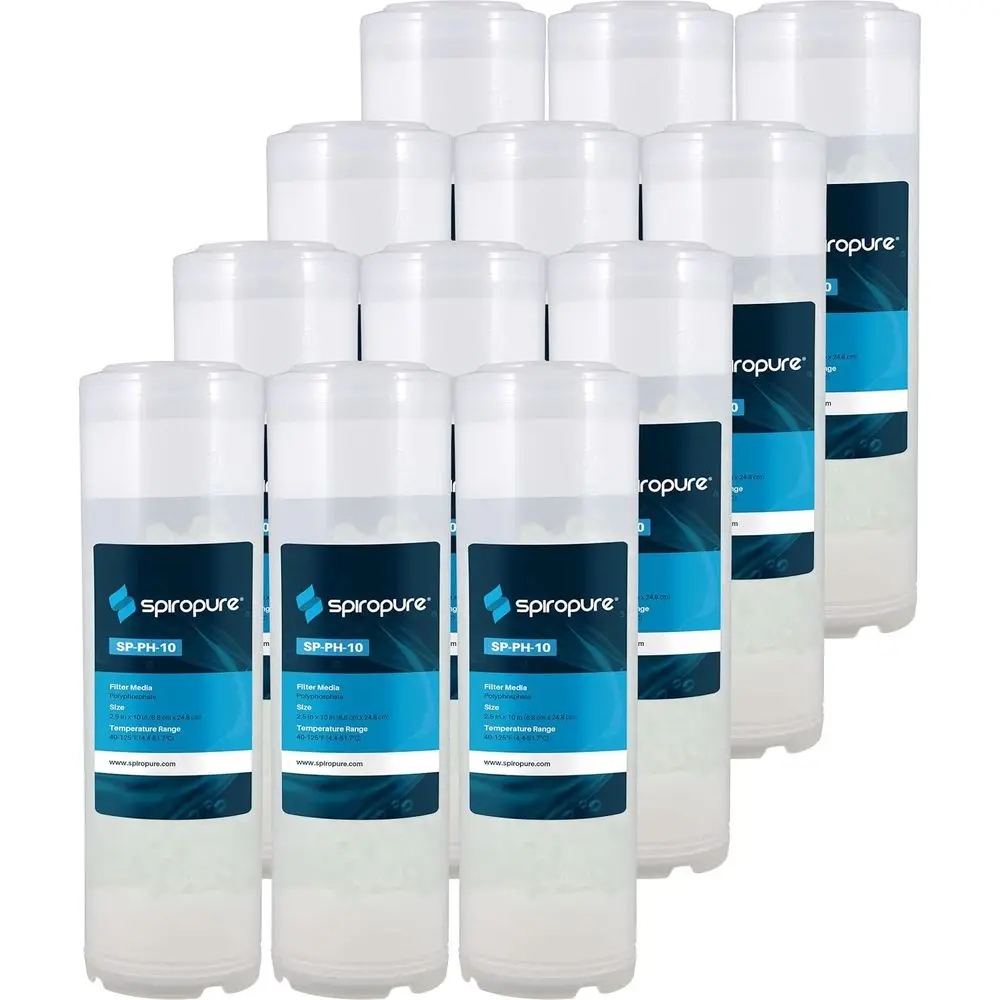 10 Inch Polyphosphate Anti-Scale Water Filter, Hard Water Reducer, Salt-Free Softener for Showers, Sinks, and Whole House (Pack
10 Inch Polyphosphate Anti-Scale Water Filter, Hard Water Reducer, Salt-Free Softener for Showers, Sinks, and Whole House (Pack