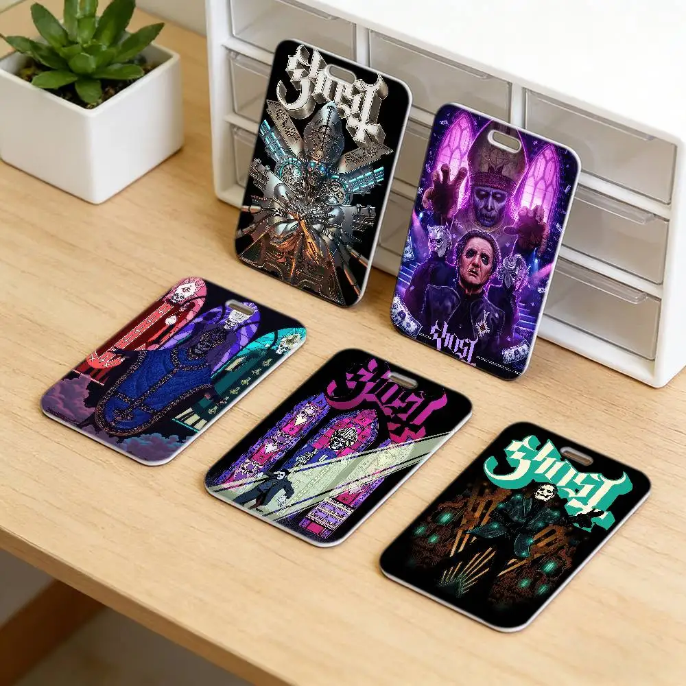Ghost Band Phantomime Soft Neck Lanyard with Plastic ID Card Cover, Lightweight Employee Work Pass Holder, Durable Badge Case.
Ghost Band Phantomime Soft Neck Lanyard with Plastic ID Card Cover, Lightweight Employee Work Pass Holder, Durable Badge Case.