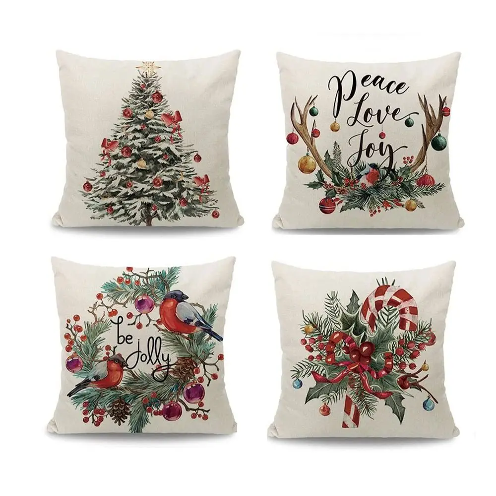 1/4pcs Christmas Decorations Pillowcase,Terylene Pillow Covers,Christmas Decorated Pillowcase,Throw Pillow Covers
1/4pcs Christmas Decorations Pillowcase,Terylene Pillow Covers,Christmas Decorated Pillowcase,Throw Pillow Covers