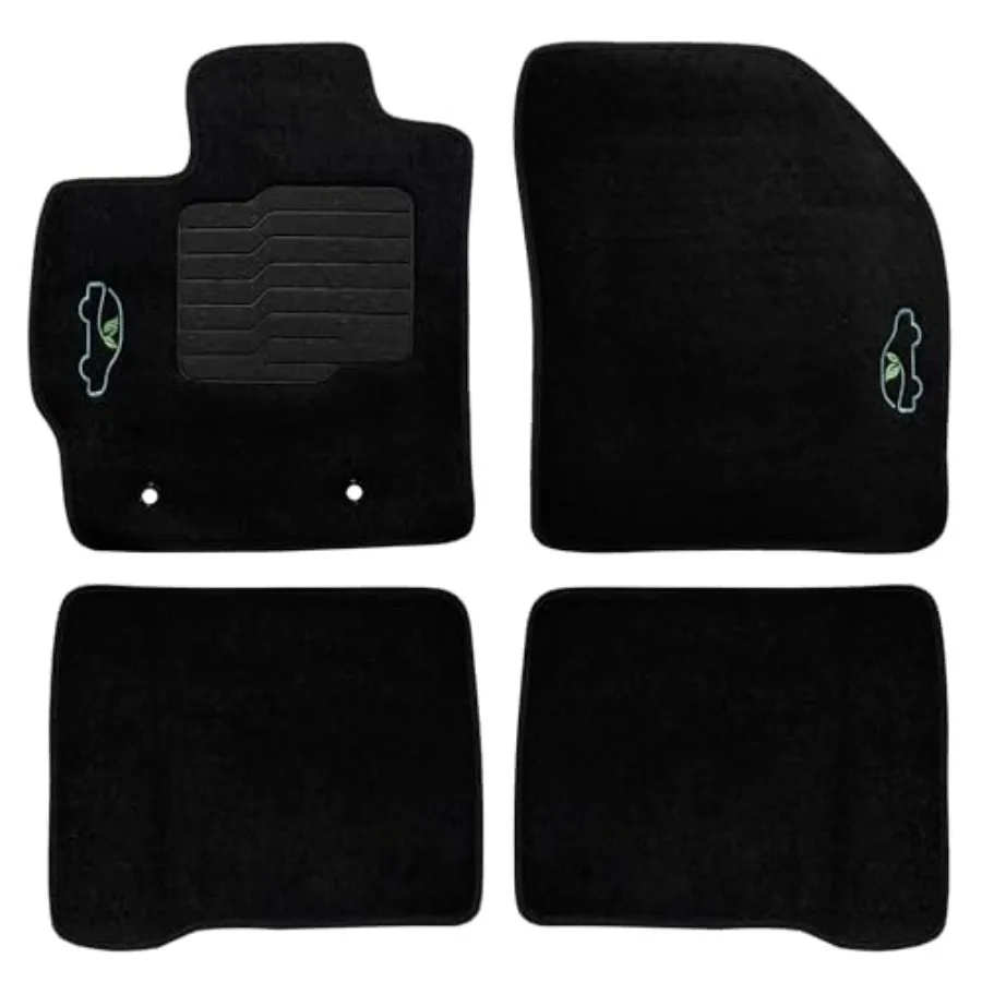 Carpet Floor Mats for 20102011 Toyota Prius, Front and Rear Full Set, Black, Eco-Friendly Material with Safety Locks
Carpet Floor Mats for 20102011 Toyota Prius, Front and Rear Full Set, Black, Eco-Friendly Material with Safety Locks