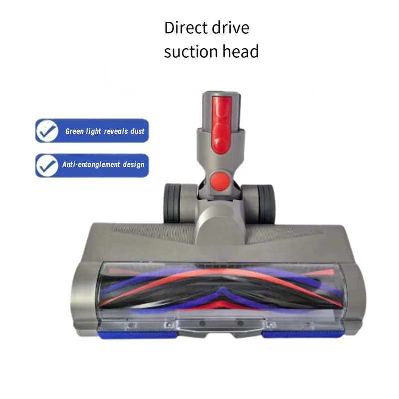 X11A For Dyson V7 V8 V10 V11 V15 Vacuum Floor Brush Attachment Anti-Entanglement Design Dust-Displaying Direct-Drive Floor Brush
X11A For Dyson V7 V8 V10 V11 V15 Vacuum Floor Brush Attachment Anti-Entanglement Design Dust-Displaying Direct-Drive Floor Brush