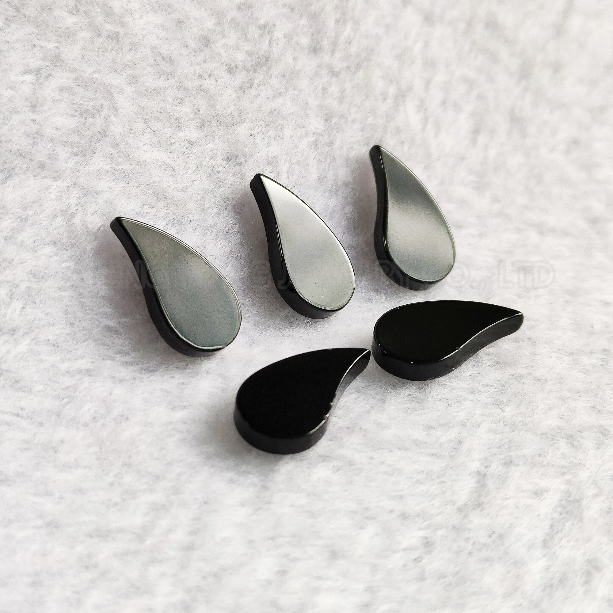 Tear Drop Beads for Jewelry Making 8x15mm Black Onyx Beads Comma Shaped Flat Double Side No Hole
Tear Drop Beads for Jewelry Making 8x15mm Black Onyx Beads Comma Shaped Flat Double Side No Hole