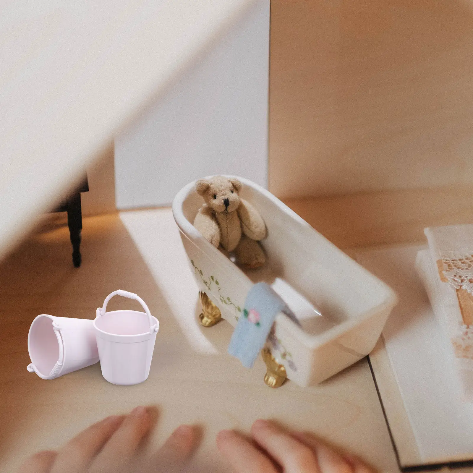 15Pcs Miniature Buckets Small Gardening Bucket Decoration Kids Playhouse Accessories Artificial Garden Ornaments
15Pcs Miniature Buckets Small Gardening Bucket Decoration Kids Playhouse Accessories Artificial Garden Ornaments