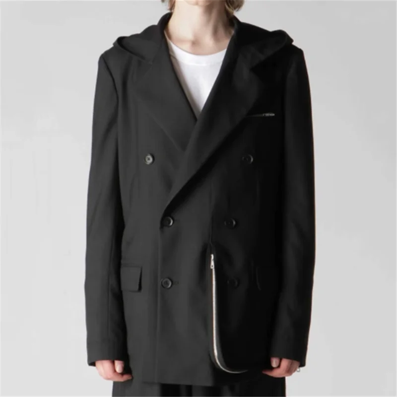S-7XL!!2023 new men's hooded loose suit handsome stylish double breasted casual suit long sleeve shirt spring and autumn coat
S-7XL!!2023 new men's hooded loose suit handsome stylish double breasted casual suit long sleeve shirt spring and autumn coat