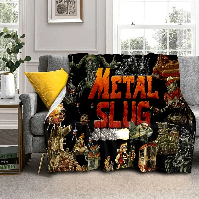 Retro Game Metal Slug Gamer Cartoon Blanket,Soft Throw Blanket for Home Bedroom Bed Sofa Picnic Travel Office Cover Blanket Kids
Retro Game Metal Slug Gamer Cartoon Blanket,Soft Throw Blanket for Home Bedroom Bed Sofa Picnic Travel Office Cover Blanket Kids