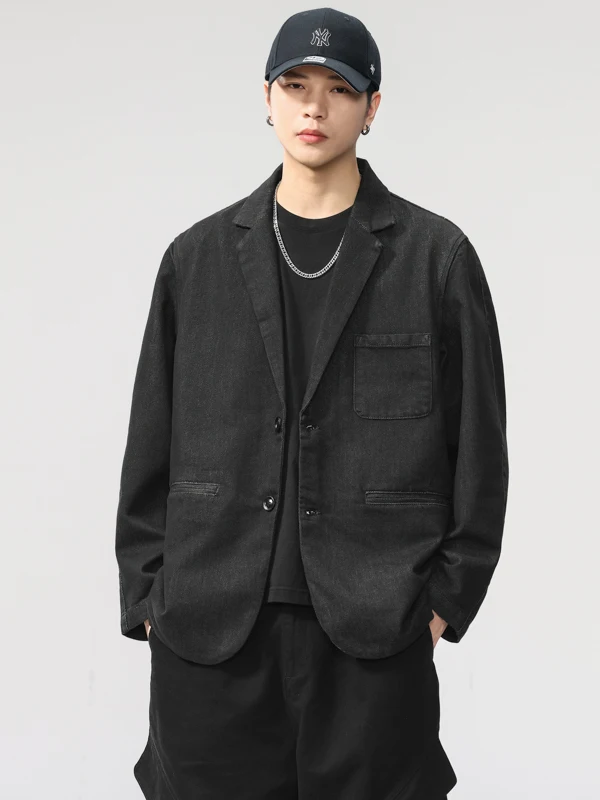 Retro American Denim Waed Jeans Sle Men's Casual Suit Jaet Loose Commute Autumn Winter New Arrival Trendy Long Sve
Retro American Denim Waed Jeans Sle Men's Casual Suit Jaet Loose Commute Autumn Winter New Arrival Trendy Long Sve